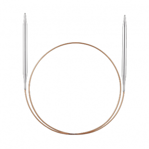 Agujas de tejer circulares, bronce blanco  ADDI  105-7/080