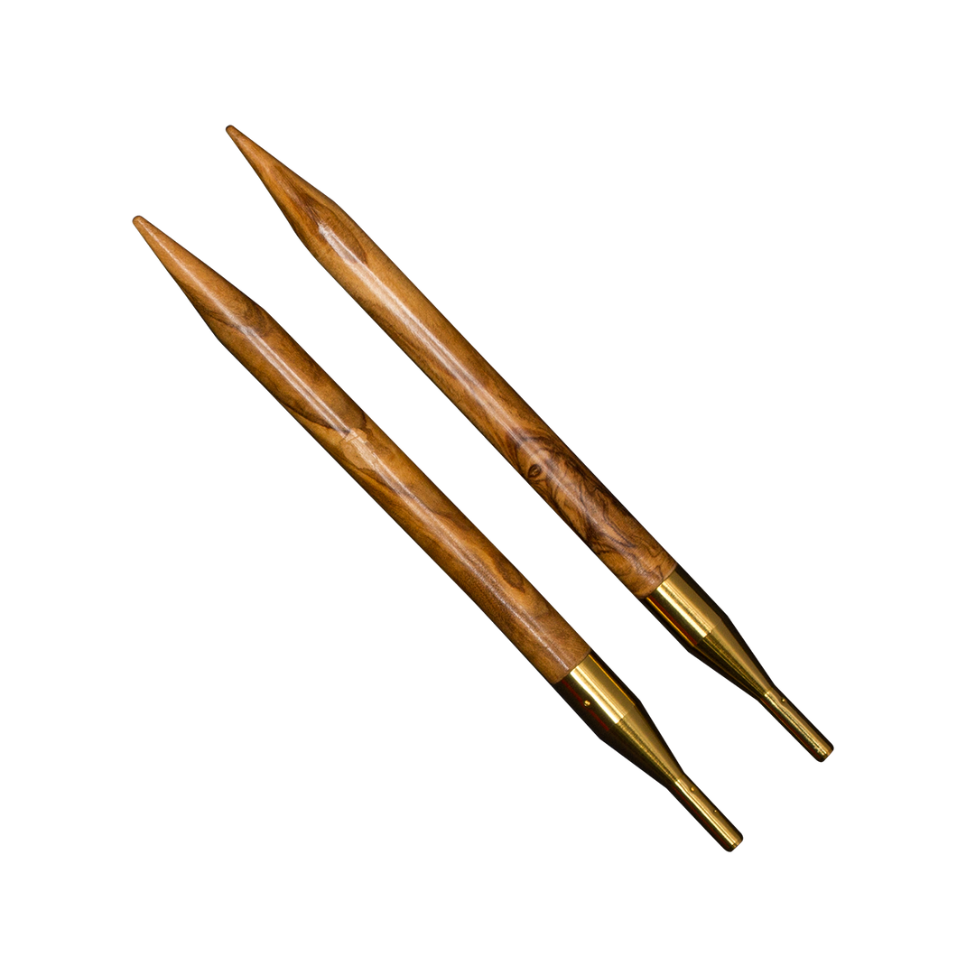 AddiClick Nature olive wood Click tips  576-7