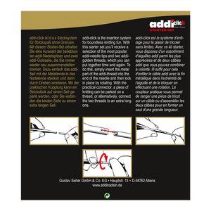 Agujas  addi Click Starterset  660-7