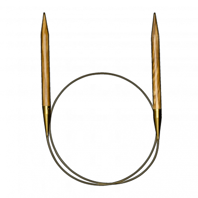 Agujas   Olive Wood Needles  ADDI         575-7  80cm
