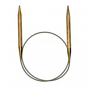 Agujas   Olive Wood Needles  ADDI         575-7  80cm