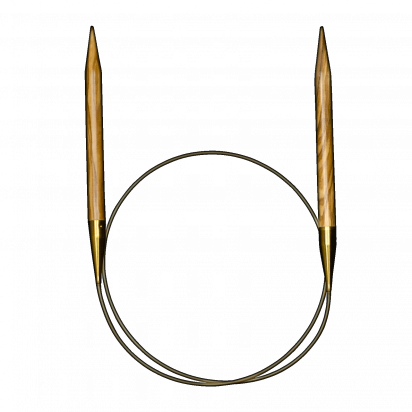 Agujas   Olive Wood Needles  ADDI         575-7  80cm
